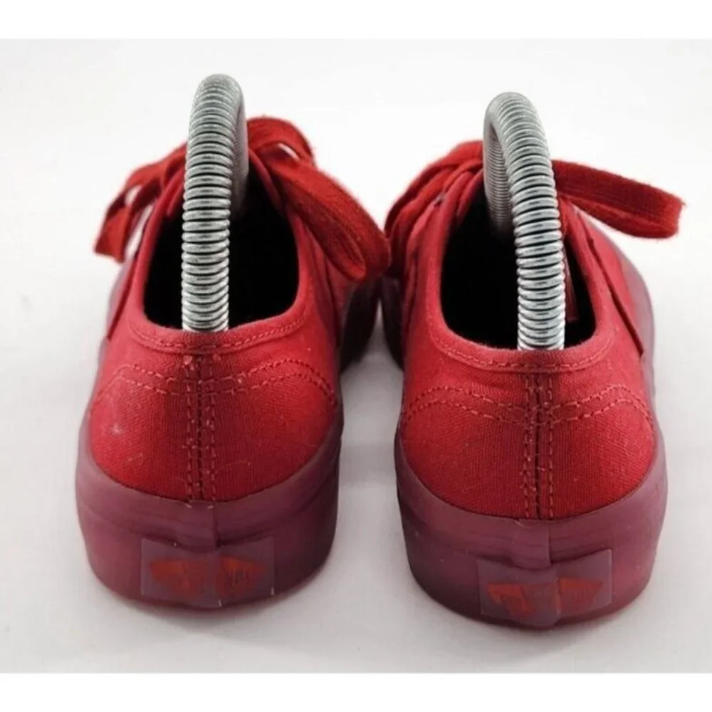 VANS Old Skool Translucent Skate Shoes Red Monochrome Youth Kids Size 1 With Box